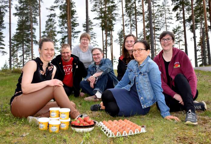 Joitakin vuosia sitten Somerniemellä järjestettiin kesäreko, joka oli hyvin suosittu. Tuotteiden nouto oli Ämyriltä. Silloin tuotteita myyntiin toivat muun muassa Tanja Niskanen (vas.), Tomi Salmén, Sari Uutela, Terho Vikman, Oili Randell, Pirjo Salmén ja Essi Pietilä.